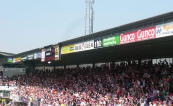 Sparta supporters of de Denis Neville