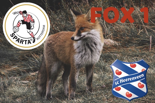 Sparta - Heerenveen op Fox 1 gratis te zien zonder abonnement