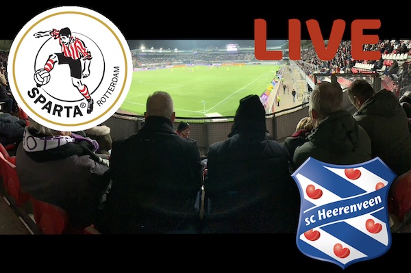 Sparta - SC Heerenveen LIVE topic