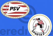 wedstrijdposter PSV - Sparta