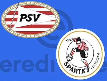 wedstrijdposter PSV - Sparta