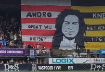 Sparta - NAC spandoek Andro Knel