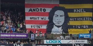 Sparta - NAC spandoek Andro Knel