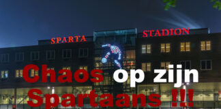 Chaos op zijn Spartaans