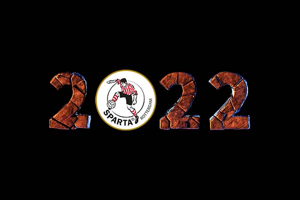 Sparta 2022 gelukkig nieuwjaar