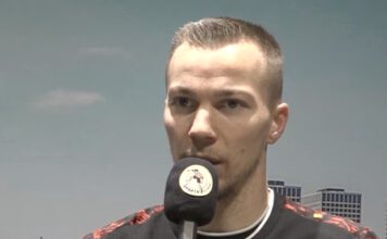 Arno Verschueren wordt geinterviewd