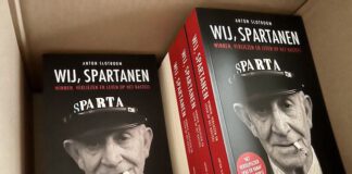 Doos met boeken Wij Spartanen