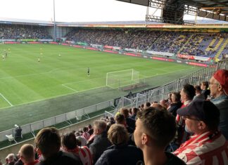 Beperking in Sittard? Teleurgestelde Sparta supporters in uitvak Fortuna