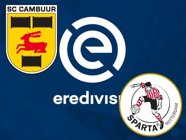 affiche Cambuur - Sparta