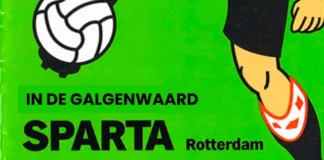 affiche Sparta Utrecht in galgenwaard