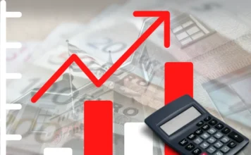 Grafiek calculator laten zien dat de kosten stijgen