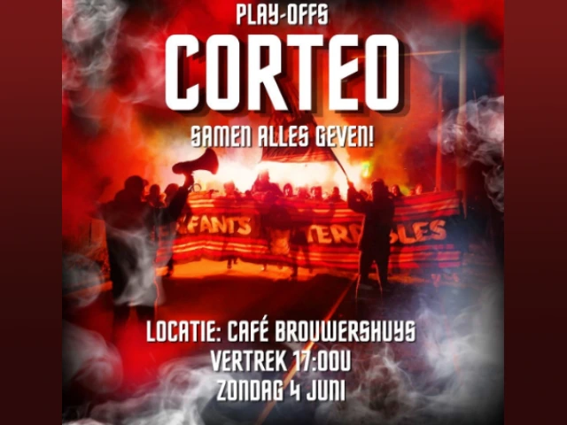 affiche voor Corteo 4 juni 2023