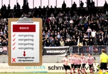 wangedrag van zwolle fans is een risico