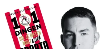 Cover van het boek 101 dingen die je weten moet over Sparta en de afbeelding van auteur Anton Slotboom