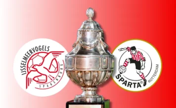 AfficheI IJsselmeervogels - Sparta KNVB Beker