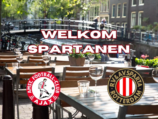 affiche Ajax - Sparta welkom