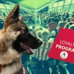 Een trouwe herdershond beeld het loyaliteitsprogramma van Sparta uit