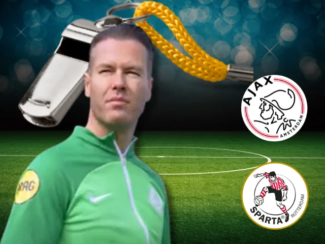 Danny Makkelie fluit Ajax - Sparta