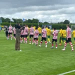 Opkomst spelers in Middelharnis bij Sparta - ADO