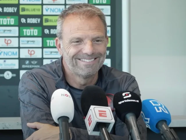 Maurice Steijn persconferentie Sparta PSV
