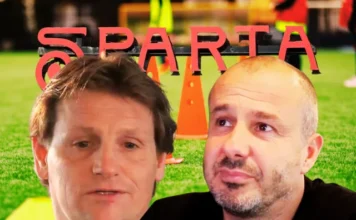 Max en Jay bij Sparta