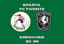 Pijnlijke avond voor Sparta