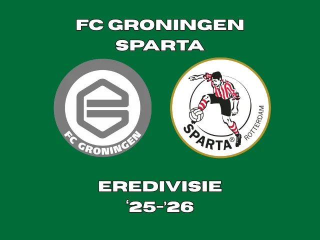 Affiche FCG-Sparta seizoen 2526-verslag