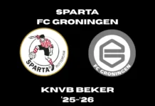 Sparta spaart krachten tegen Groningen