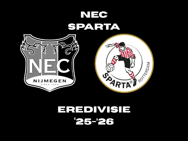 Affiche NEC - Sparta seizoen 2526-voorbeschouwing