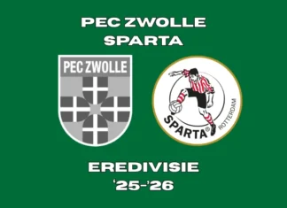 Sparta brengt onvoldoende tegen PEC Zwolle