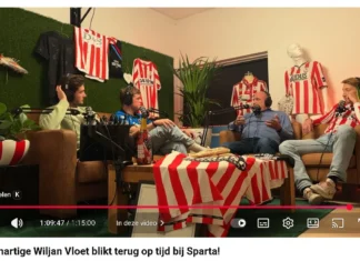 Sparta Podterdam – met Wiljan Vloet