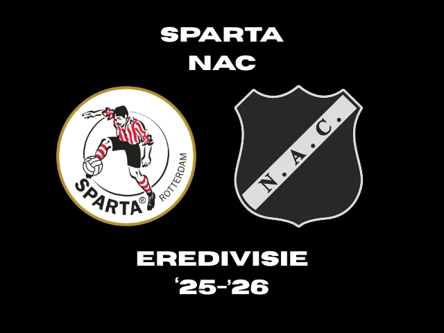 Affiche Sparta - NAC seizoen 2526-voorbeschouwing