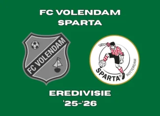 Penalty helpt Sparta langs Volendam
