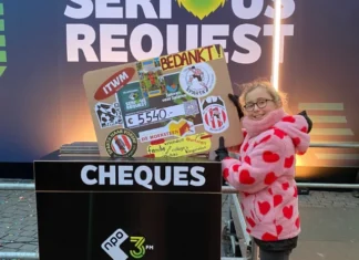 Mare haalt € 5.540 op voor Spieren voor spieren!