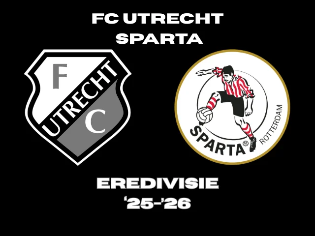 Affiche FC Utrecht - Sparta voorbeschouwing seizoen 2526