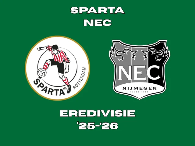 Affiche Sparta - NEC seizoen 2526-verslag