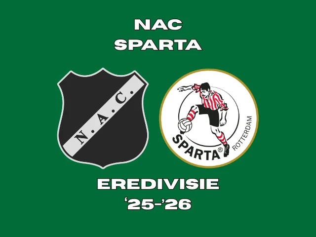 Affiche NAC Sparta seizoen 2526-verslag