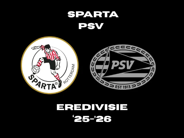 Affiche Sparta - PSV seizoen 2526-verslag