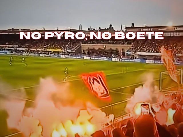 No Pyro, no boete