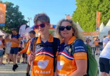 Mads blind naar de top: doneer!