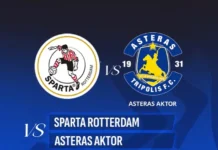 Sparta speelt gelijk tegen Asteras Aktor