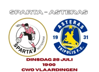Sparta oefent tegen Asteras Aktor