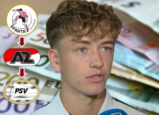 Transfer Mijnans naar PSV spekt de kas van Sparta