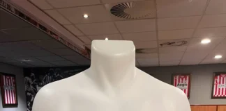 Borstbeeld shirtje spelershome