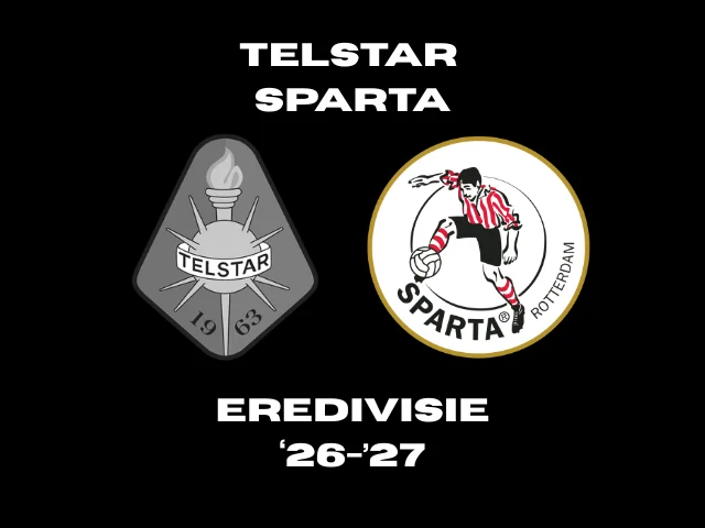 Affiche Telstar-Sparta seizoen 2627-verslag