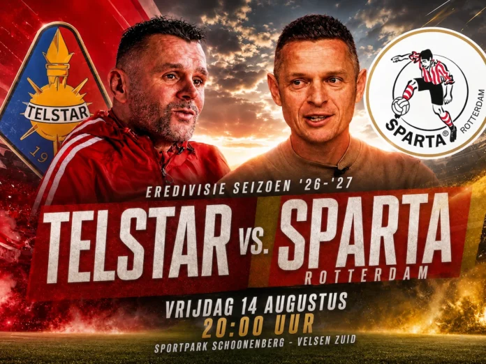 Affiche Telstar-Sparta seizoen 2627- voorbeschouwing