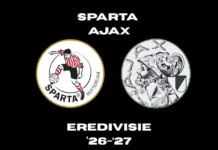 Sparta mist te veel kansen en verliest van Ajax