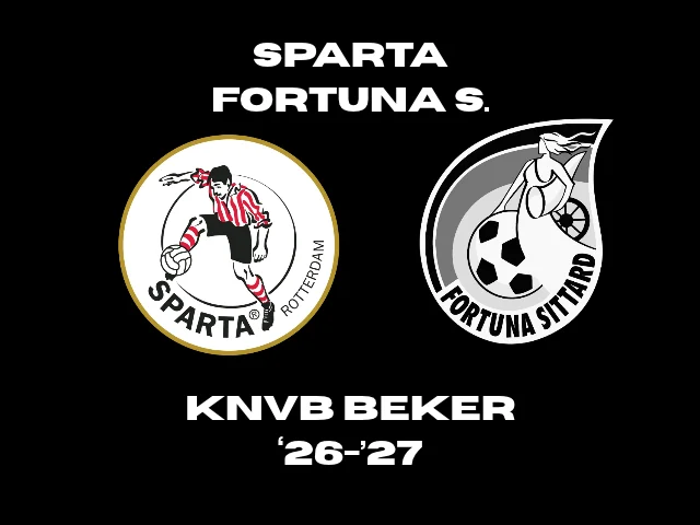 Affiche Sparta Fortuna Sseizoen beker 2627-verslag